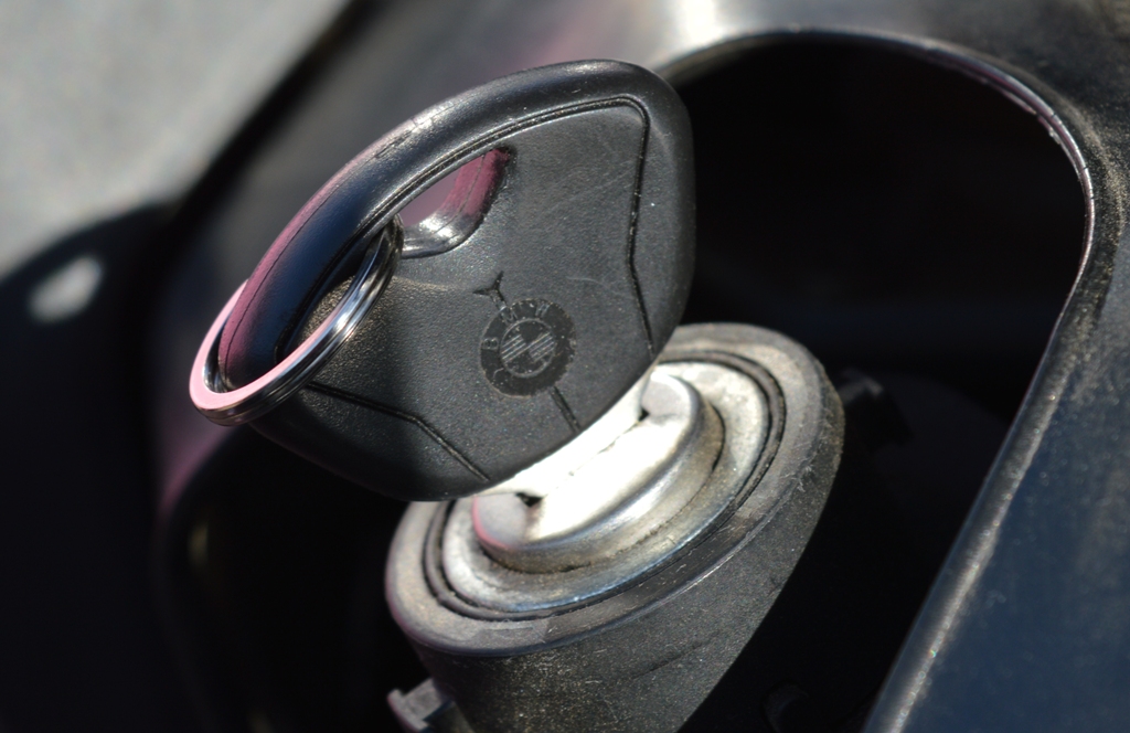Key in lock BMW C650