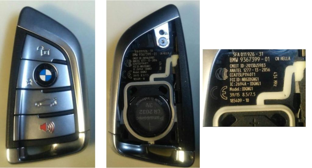Key Hella BMW F15