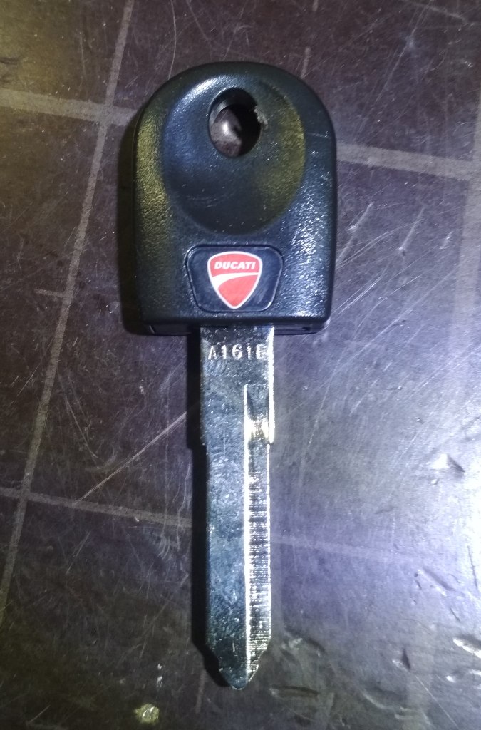 Ducati Monster key