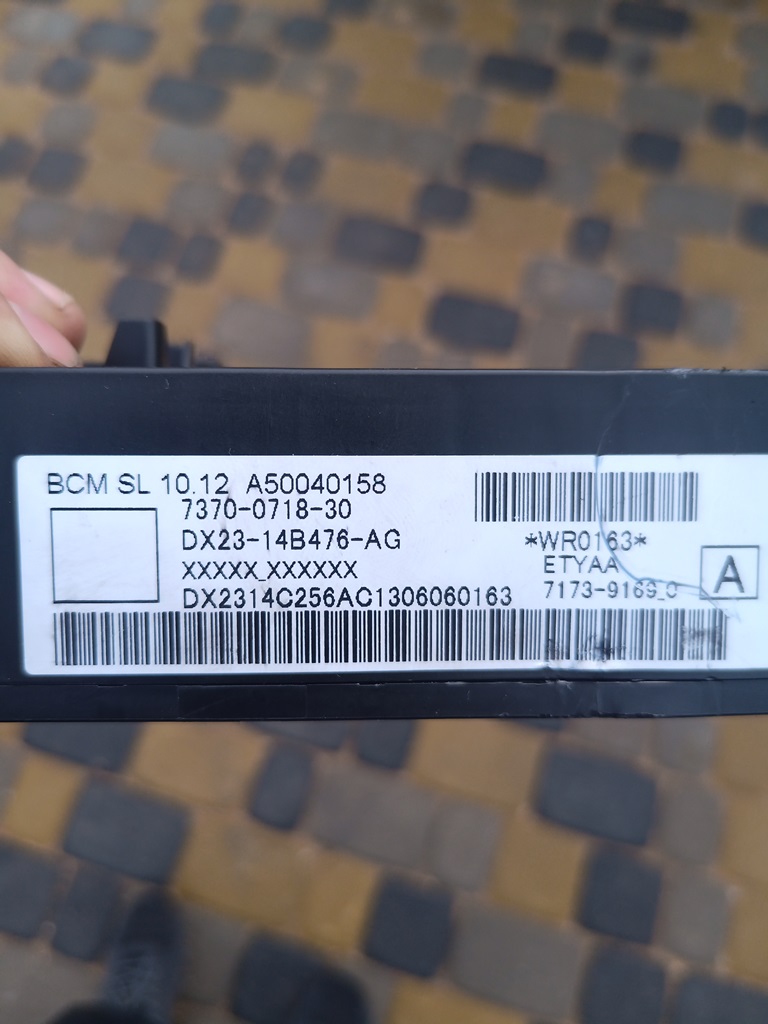 BCM Jaguar XF number