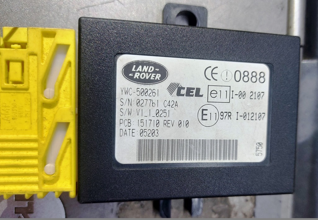 Land Rover SAWDOC immo YWC 500261