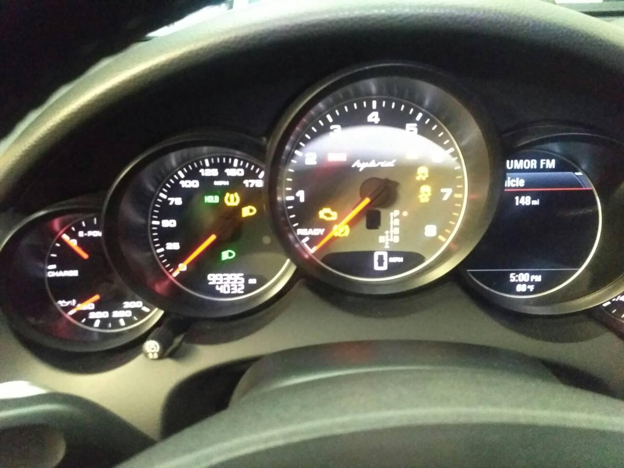 Instrument Cluster Porshe Cayene on