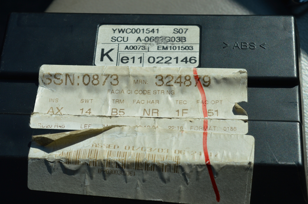 SCU YWC001541 Pektron